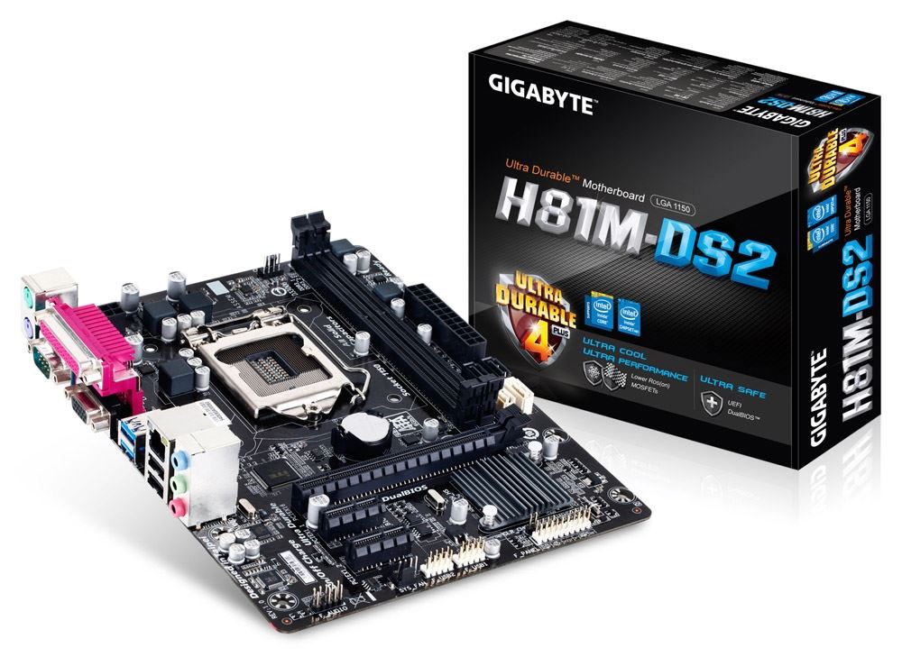 Bo mạch chủ Gigabyte H81M-DS2