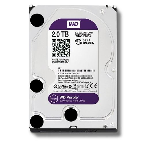 Ổ cứng WD Purple 2Tb Sata